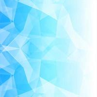 Modern blue polygon background vector