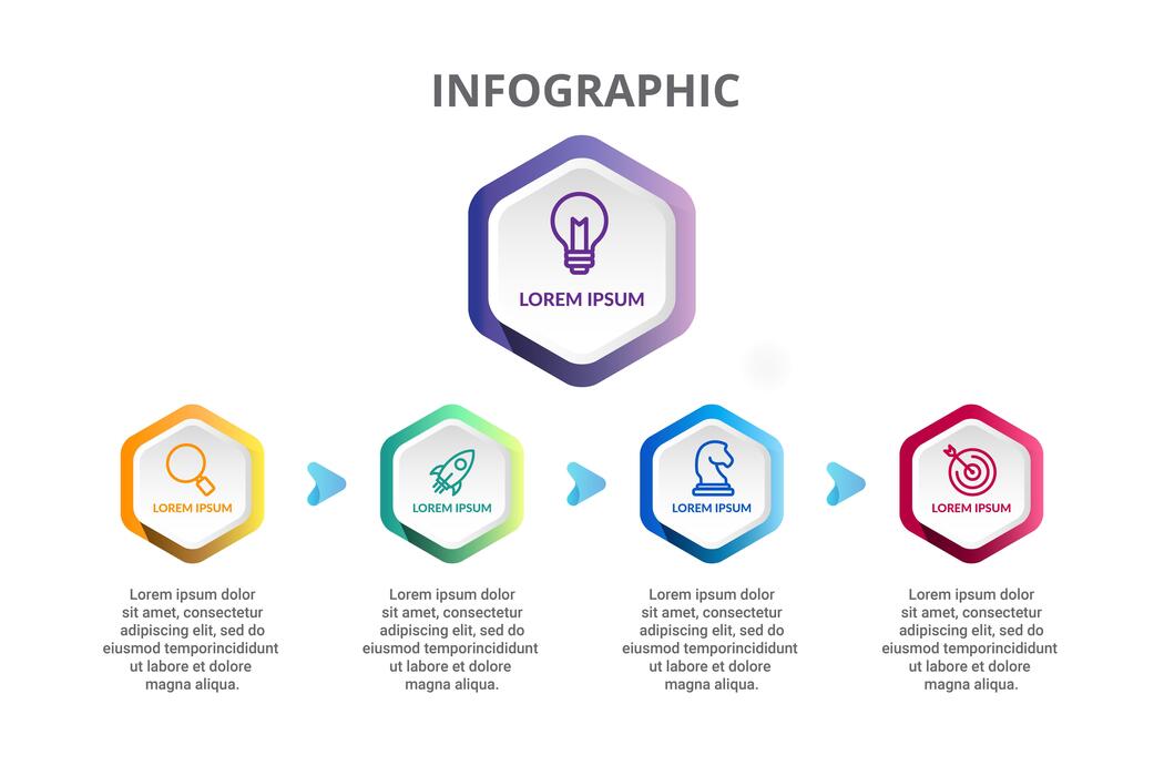 Infographic Flowchart Vector Art, Icons, and Graphics for Free Download