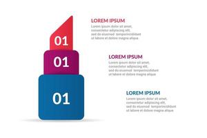 lipstick, Infographic design with options or list vector