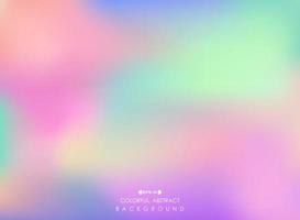 Abstract colorful pastel blurred effect background vector