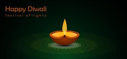 Abstract diwali festival background vector