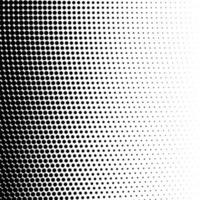 Black halftone pattern texture design vector