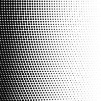 Black halftone pattern texture design vector