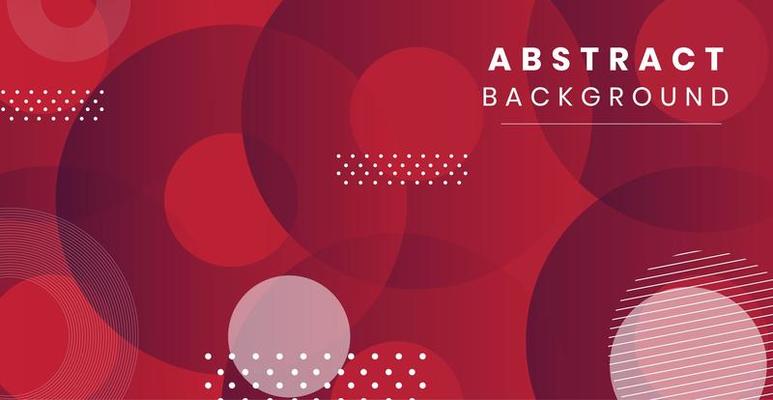 Dynamic style abstract Banner