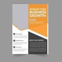 Annual Report Cover Template vector