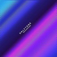  Abstract colorful gradient halftone pattern background  vector