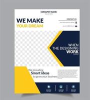 Corporate Business Flyer brochure  Design Template  vector