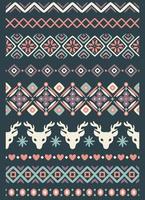 ugly sweater pattern  vector