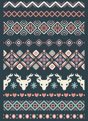 ugly sweater pattern 