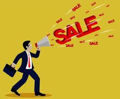 Business Sale Announcement Concept vector