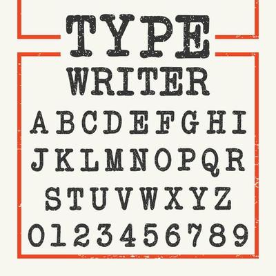 Stencil alphabet font template 683902 - Download Free Vectors, Clipart ...