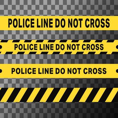 Police line do not cross tapes
