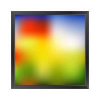 Blurred background with frame vector