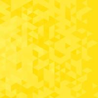 Abstract background with yellow triangles vector