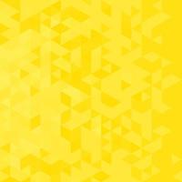 Abstract background with yellow triangles vector