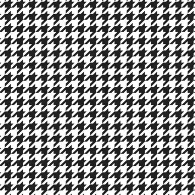Houndstooth plaid pattern
