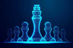 Leader success Chess Pieces 