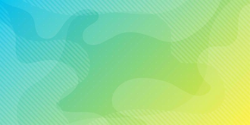 Blue green abstract fluid shapes background 