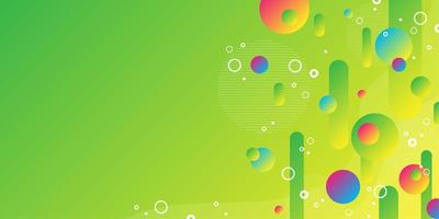 Colorful abstract floating geometric shapes background  vector