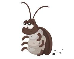 Cockroach cartoon  vector
