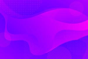 Bright pink purple and blue gradient fluid shapes background  vector