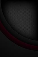 Black abstract vertical overlapping curve shapes background  vector