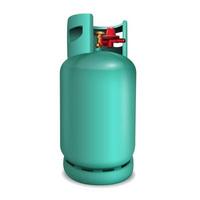 3d gas or propane tank  vector