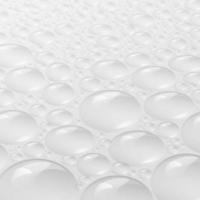 Close up 3d clear bubble pattern  vector