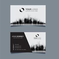 Modern Creative Business Card Template Double sided. vector