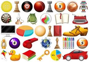 Set of random objects vector