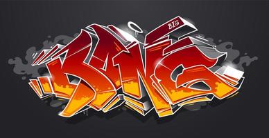 Bang Graffiti Vector Art