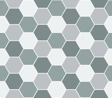 Multicolored hexagon geometric seamless background. vector