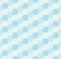 Multicolored hexagon geometric seamless background vector