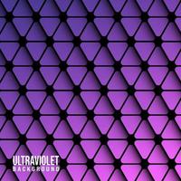 Violet triangles background template vector