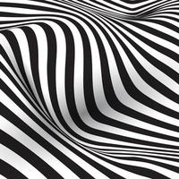 Optical illusion striped background vector