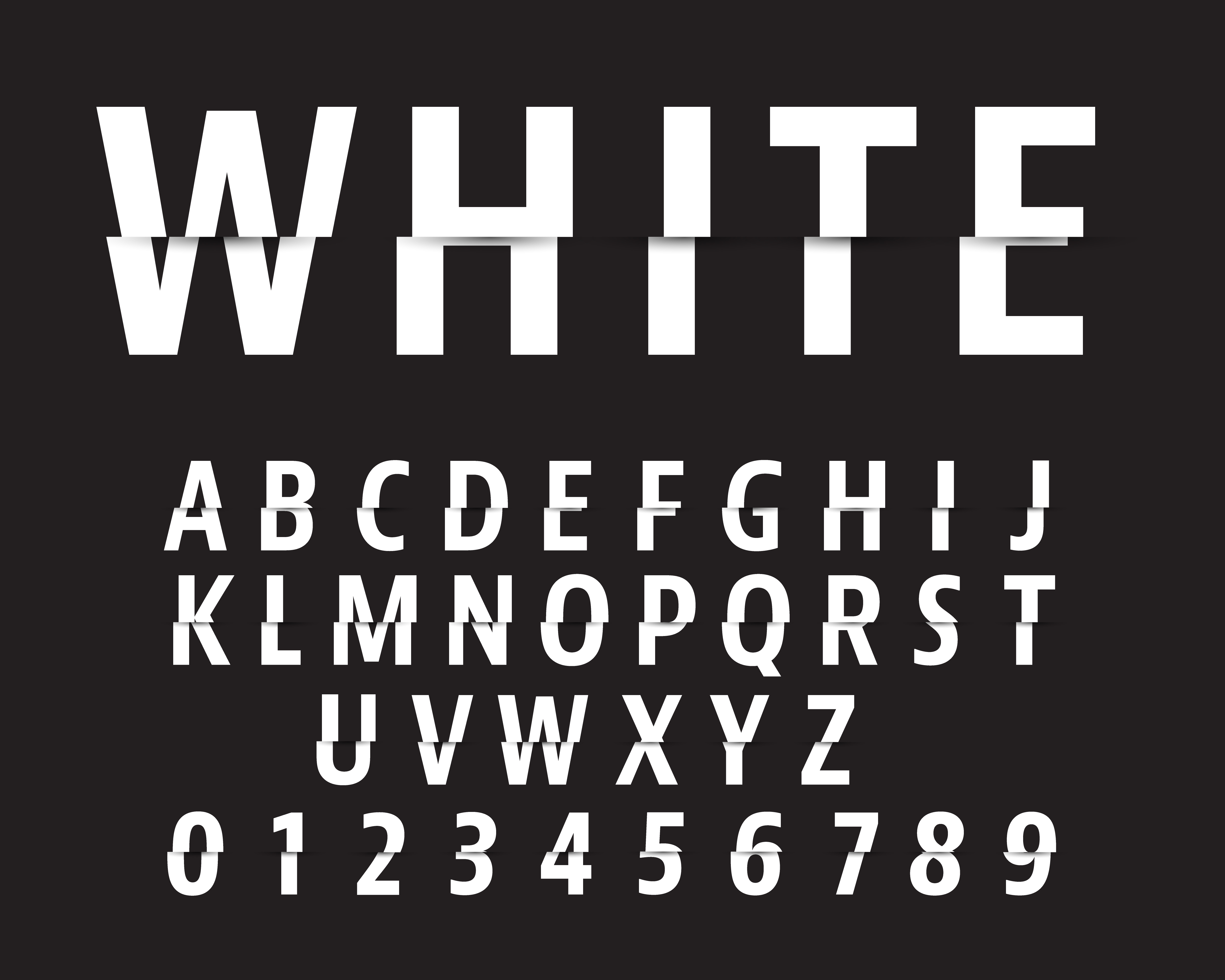 Cut Alphabet Font Template Letters And Numbers Cutting Design Cut Alphabet Font Template Letters And
