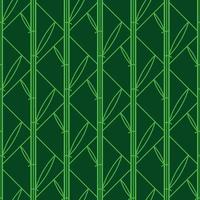 seamless pattern geometric bamboo pattern vector