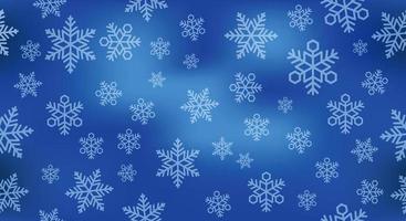 Seamless snow background illustration. Horizontally and vertically repeatable.  vector