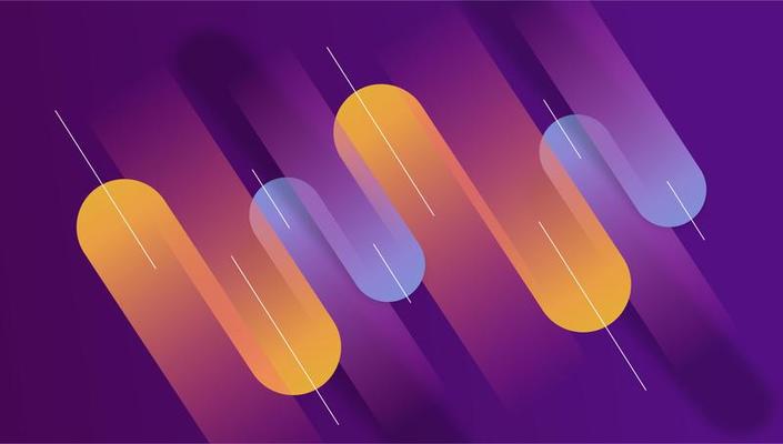 colorful minimal vector abstract geometric background