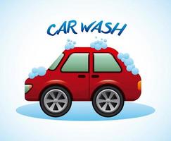 car wash design  vector