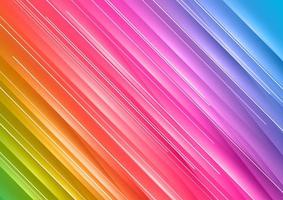 Rainbow abstract diagonal texture vector