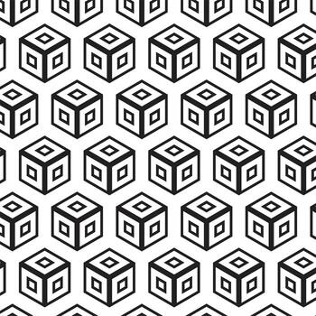 Modern abstract geometric Seamless  pattern vector