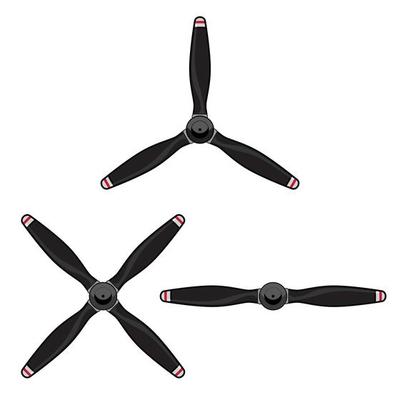 Aircraft Propeller Group with Two Blades