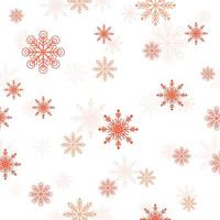 Rad Snowflake Pattern vector