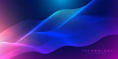 Abstract 3d technology and science background  vector