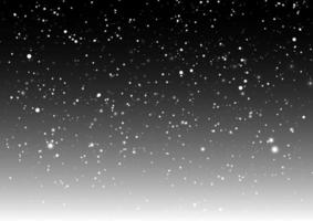 Christmas snow overlay background  vector