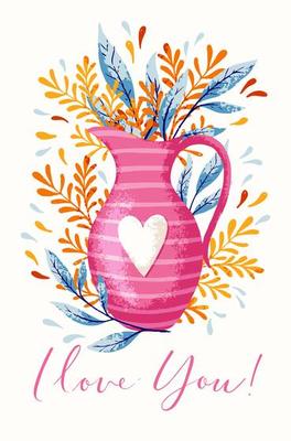 Vase with flowers