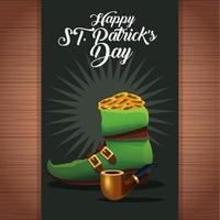 Feliz dia de San Patricio vector