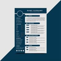 Resume CV template