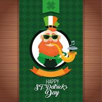 Feliz dia de San Patricio vector